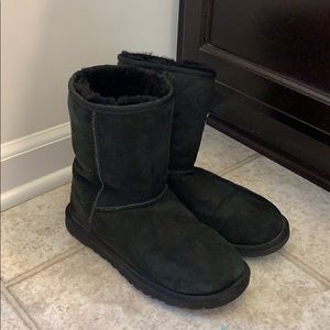Black UGG boots